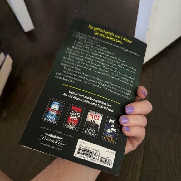 The Inmate by Frieda McFadden Paperback Book New - Picture 2 of 2